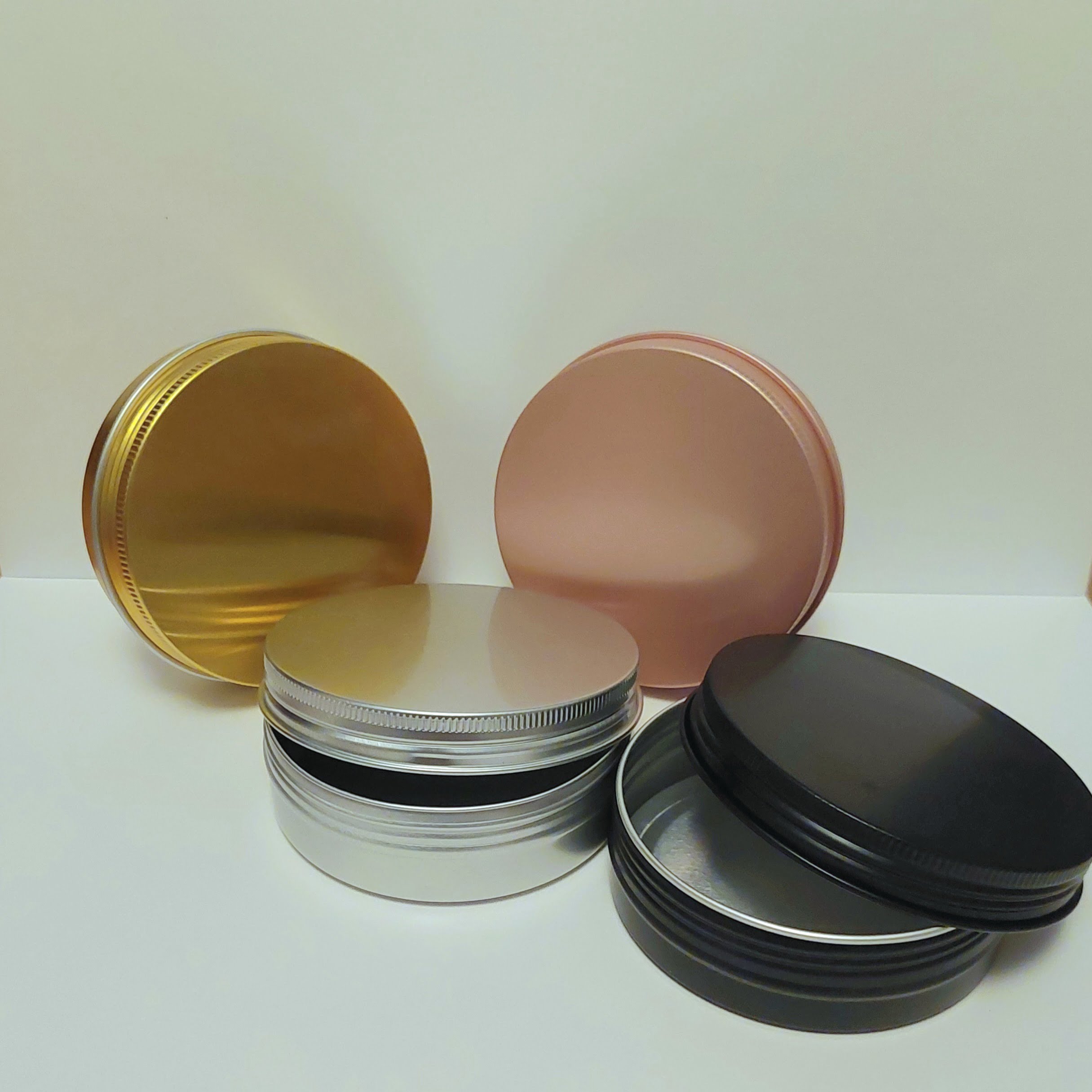 Aluminium blikje - 100 ml. - verschillende kleuren