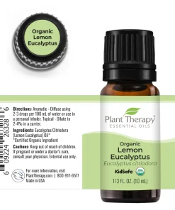 Alternative view of Eucalyptus Citroen (Lemon Eucalyptus) biologisch - 10 ml.