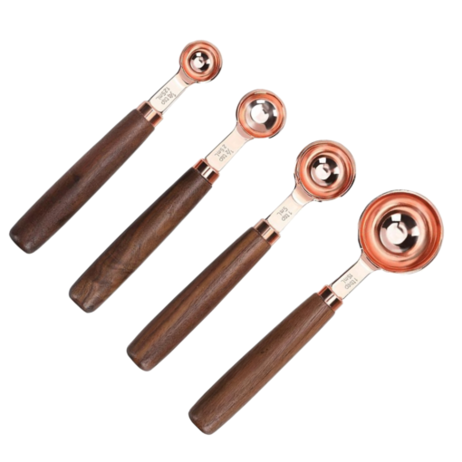 Maatlepels - RVS - rose