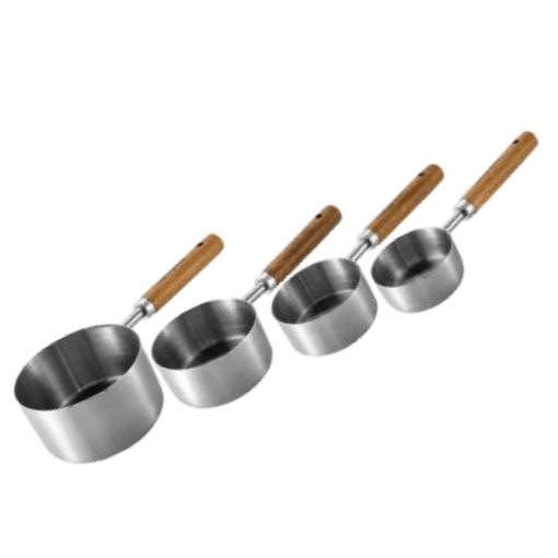Cup maten - RVS - zilver