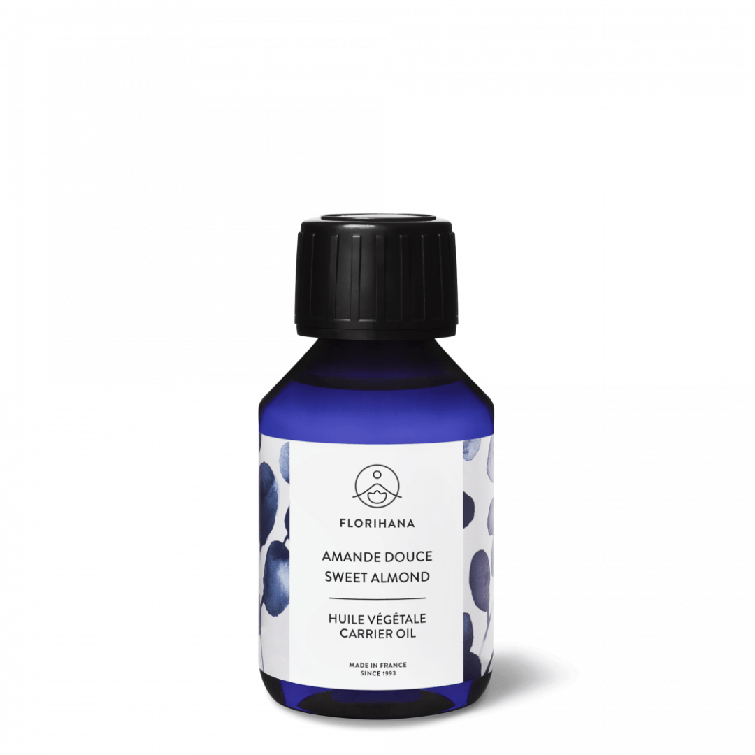 zoete Amandelolie, biologisch en koudgeperst - 100 ml.