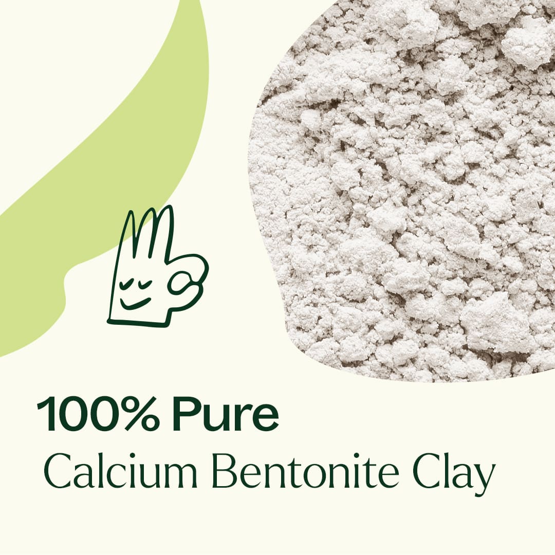 Calcium Bentoniet klei - 16 oz. / 453 gr. - Afbeelding 2